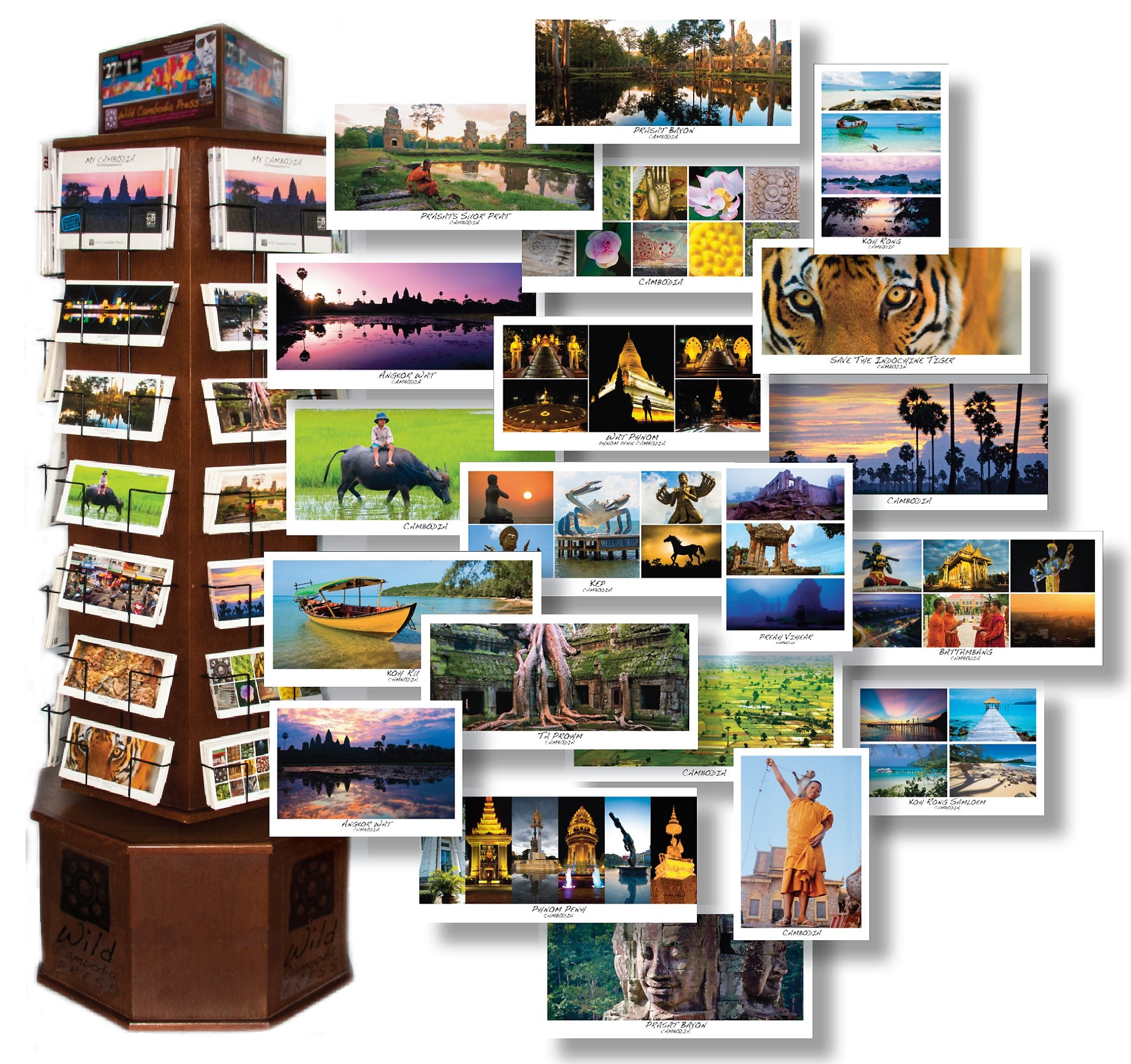 Pack of 10 Postcards, Panorama size