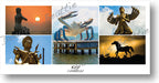 Pack of 10 Postcards, Panorama size
