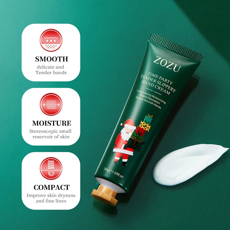 Christmas Hand Cream 5-piece Set Fragrance Gift Box Moisture Prevent Dry Cracking Gently Nourishes Rejuvenat Treat For Hand Skin