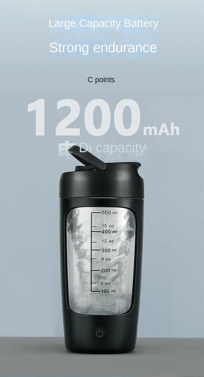 650ml USB Electric Portable Whey Protein  Shaker bottle  Fully Automatic