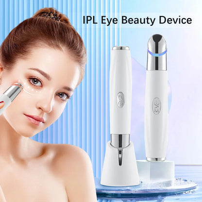 LED IPL Vibration Eye Lifting Massager Remove Eyes Bags