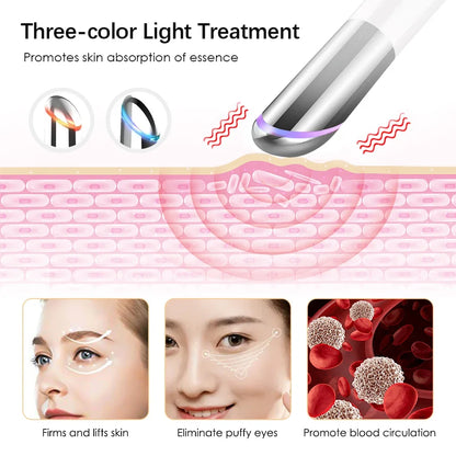 LED IPL Vibration Eye Lifting Massager Remove Eyes Bags