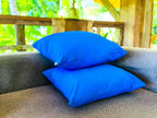 Royal blue pillow