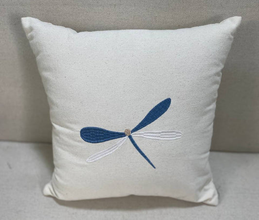 Dragonfly pillow