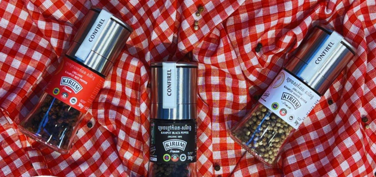 Premium Kampot Pepper Grinder - 30g
