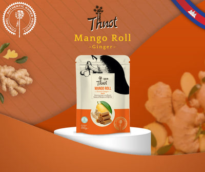 Dried mango roll sachet 200gr