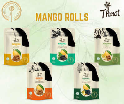 Dried mango roll sachet 200gr