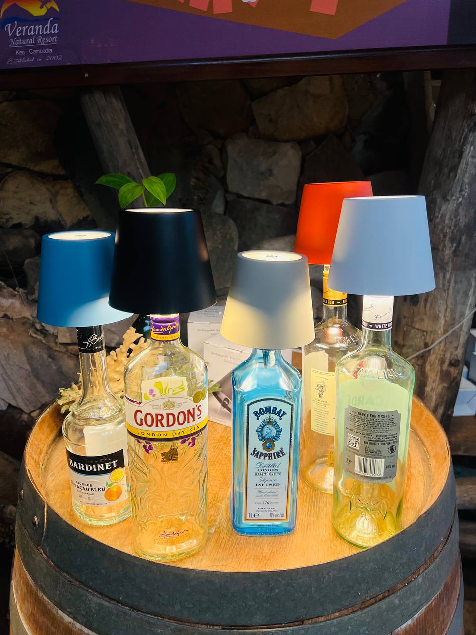 Cozy Bottle LED Lamp