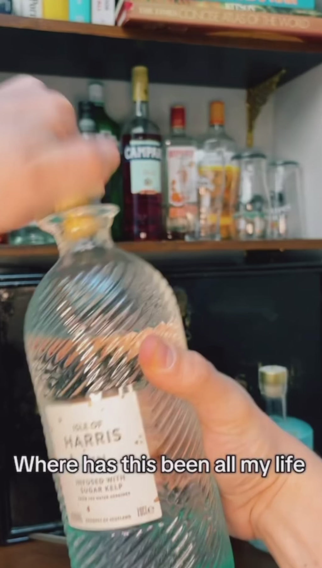 Cozy Bottle LED Lamp