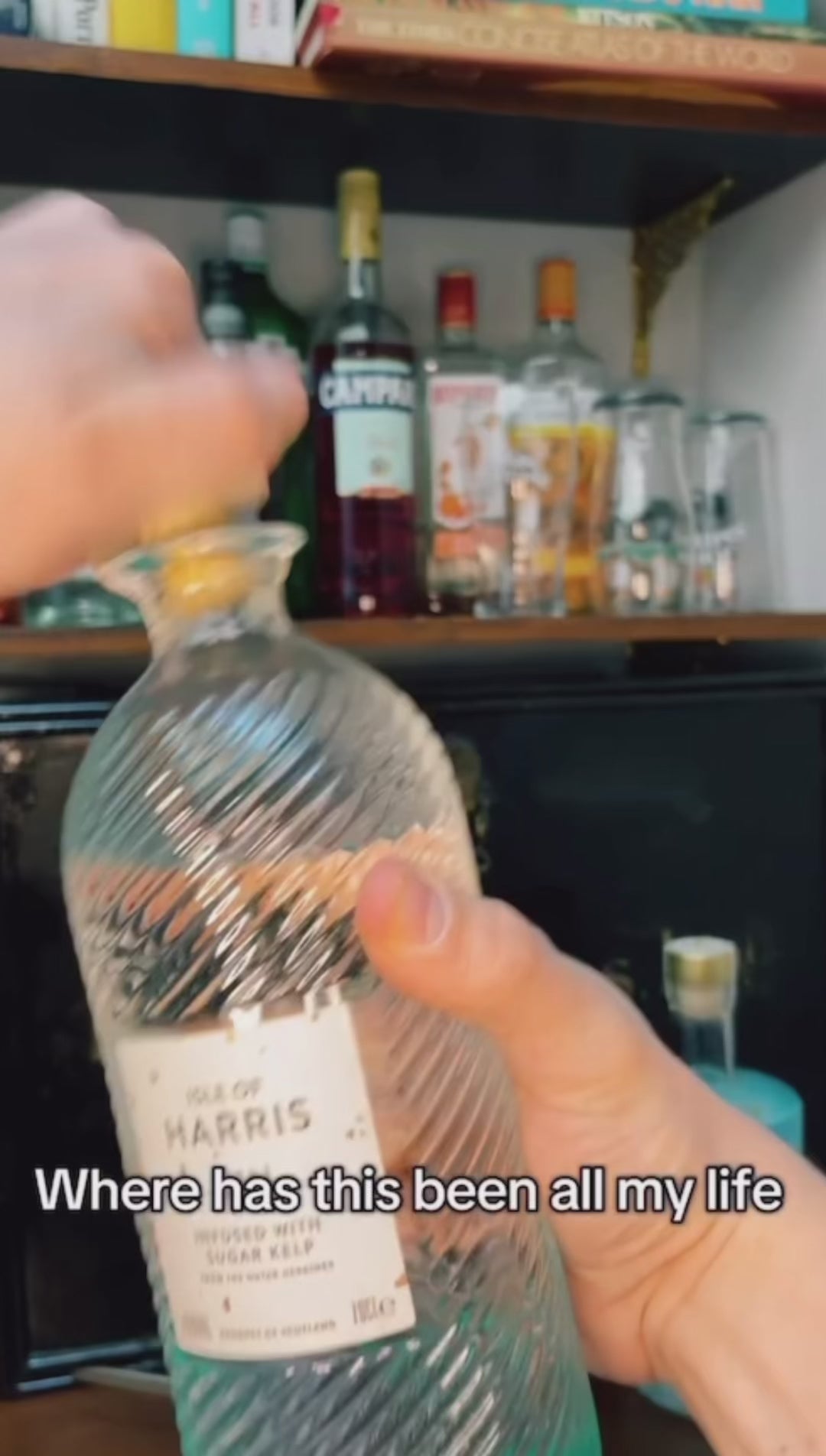 Cozy Bottle LED Lamp